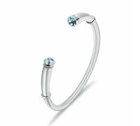 Urna de joyería de cremación de Cristal para Cenizas Memorial de Acero Inoxidable para un ser Querido Brazalete de Recuerdo-púrpura Claro