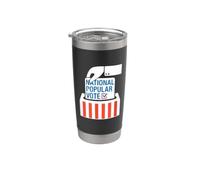 Urna electoral patriótica Arte gráfico Vaso térmico de acero inoxidable de doble pared