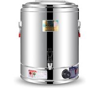 Urna eléctrica de catering dispensador de agua caliente con control de temperatura de 30 a 220 °C para oficina, hogar, fiestas, eventos, capacidad de 30 a 40 L