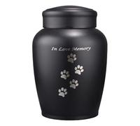Urna genérica para mascotas de acero inoxidable, urna de perro metálico | Recuerdo para mascotas | de cremación funeraria para gatos Acero inoxidable, suministros fu