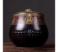 Urna para Animales Urna Mascotas Olla Cerámica Gama Alta Olla Sellada Clásica Olla para Cenizas Cremación Universal Anfibios Pájaros Animales Memoriales para Mascotas(5)