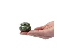 Urna pequeña para Cenizas humanas - Urna Hecha a Mano de 1.6 Pulgadas - Hermosas urnas pequeñas de Recuerdo - Mini urna