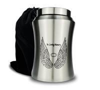 Urnas de cremaci n grandes de hasta 220 libras para cenizas humanas adultas. Alas de ngel en memoria amorosa. Urna funeraria decorativa para cen