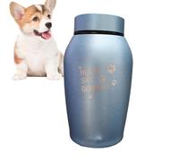 Urnas de cremación conmemorativas para mascotas, urna para mascotas con patas grabadas, urnas decorativas de acero inoxidable con patas grabadas, regalo conmemorativo para mascotas, gatos, cachorros,