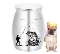 Urnas para cenizas de perro | Recuerdo conmemorativo Urnas pequeñas para cenizas de perros gatos,Suministros para mascotas para cremación de cachorros animales pequeños mesa