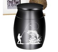 Urnas para Cenizas de Perro,Urna Memorial de Aluminio para Cenizas de Gatos y Mascotas Pequeñas - Suministros para Mascotas para Hogar Funerario Jardín Mesa Patio Refugios de Animales Cementerio Veter