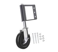 URNSXVFI Robusto Portable Goma Verja Rueda - 360° Giratorio Ruedas para Chaco Huerta & Madera Verja - Venero Onusto Juego para Movilidad fácil & Rendimiento