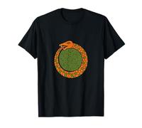 Uroboros Eterno Ciclo Serpiente Símbolo Tiempo Místico Camiseta