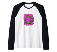 Uroboros Eterno Ciclo Serpiente Símbolo Tiempo Místico Camiseta Manga Raglan