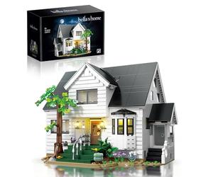 UROINT Set de Construcción La Casa de Bella, 2539+ Piezas Maqueta de Villa Moderna con Luces, Mansión Contemporáneo Inspirado en el Cine para Fans de Romance, para Adultos y Adolescentes