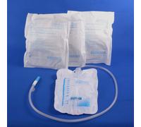Uromed Cystobag Orina Beinbeutel 1000ML 30cm Bolsa para 5 Pieza Y 1 Sujeción