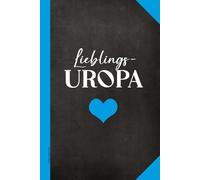 Uropa Geschenk: Notizbuch LIEBLINGSUROPA schöne Idee für Urgroßvater praktisches A5 Buch mit linierten Seiten für Notizen Gedanken und Erinnerungen Notizheft als Geburtstagsgeschenk für Ur-Opa