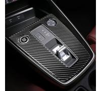 URPIZY 2 fundas de palanca de cambios de coche ABS fibra de carbono para A3 8Y S3 RS3 Sportback 2021-2025 acabado interior negro