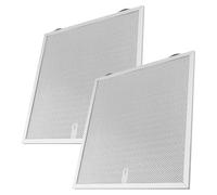 URPIZY 2 piezas adecuadas para filtro de campana extractora Nutone S99010436 99010436 BKSA130WW, aleación de aluminio, 13,68 x 12,84 pulgadas, fácil sustitución, para mejorar la calidad del aire en d