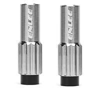 URPIZY 2 separadores de dirección para bicicleta, aleación de aluminio + muelle de acero inoxidable, para trenes de 4 mm OD y cable de freno OD de 5 mm para bicicleta de montaña, bicicleta de