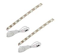 URPIZY 2 tiras de luz LED de 24 V para impresora 3D Bambu Lab A1 Mini (Ra95), resistente a la temperatura, con interruptor, 2 unidades