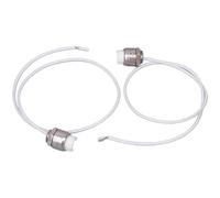 URPIZY 2 unidades para casquillo R7S, iluminación LED, 35 cm, resistente al calor, fácil montaje, compatible con casquillo R7S