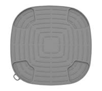 URPIZY Air Fryer FN101GY - Alfombrilla de silicona para tapa y olla (25,8 x 25,8 cm)