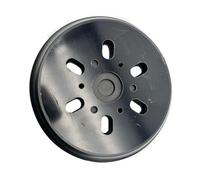 URPIZY Almohadilla de lijado de 6 agujeros 150 mm (6 pulgadas) para lijadora orbital Bosch, base de goma dura, alta adherencia, de alta densidad, para lijar y pulir madera, pintura, yeso