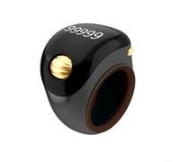 URPIZY Anillo de conteo de perlas LED de ABS, contador electrónico para contar con precisión al hacer manualidades, manualidades u oración, compacto, 6,6 x 6,3 x 5 cm, fácil de transportar para