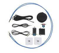 URPIZY Antena activa de banda ancha para HF AM FM VHF UHF, 50 kHz a 500 MHz, 17 dB de ganancia, antena de bucle activo con conector SMA, para SDR y receptor