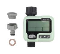 URPIZY Aspersor de jardín con temporizador de riego, riego automático para riego de jardín, retardo de lluvia, protección infantil, función de riego manual