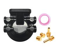 URPIZY Base de filtro de combustible de 3/8 pulgadas NPT de aluminio anodizado modelo 18-7853-1 para Marine S3213, S3214, 35-809097, para fueraborda y Mercruiser Z