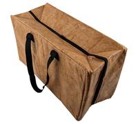 URPIZY Bolsa de descanso reutilizable para carne, de papel de aluminio, bolsa aislante para brisket y barbacoa al aire libre, marrón, 47 x 27 x 3 cm