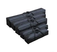 URPIZY Bolsa grande impermeable para postes de tienda de campaña, bolsa de transporte multiusos para postes de tienda de campaña, toldos, sillas plegables de pesca y viajes al aire libre (60 x 25 x 25