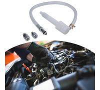 URPIZY Bomba de aceite para aceite de transmisión, conexión de manguera de 3/8 pulgadas con articulación giratoria, apta para botellas de 1 cuarto (32 oz), uso universal en motores fueraborda, incluye