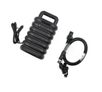 URPIZY Bomba eléctrica de remo de alta presión con función de apagado automático y función de drenaje, 20 PSI, 12 V CC para SUP, barcos y kayaks, portátil