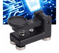 URPIZY Botón portátil CW Morse QU-4525, botón eléctrico manual de radio de onda corta para radio aficionado, compacto y ligero, negro