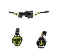 URPIZY Cable alargador de 3 metros, 12 V/24 V para calefacción adicional, pantalla LCD, compatible con calentadores diésel de 258 kW, fácil conexión, colocación flexible