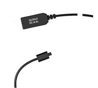 URPIZY Cable de carga USB para Shimano Di2 8070, adaptador de cargador con protección contra sobrecarga, para batería de bicicleta eléctrica, color negro