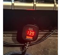 URPIZY Cargador de coche con pantalla digital de carga para dispositivos Starlink Mini