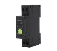 URPIZY Contador de corriente inteligente para TUYA y SMART Life App, con control remoto, medición precisa de energía y protección contra sobrecorriente, compatible con ZigBee, 63 A, color negro