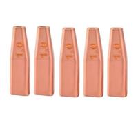 URPIZY Double Wire Guide - Boquilla para Cooper 1,0/1,2/1,6/2,0 mm, 5 unidades, compatible con CQWY SUP21S, soldadura precisa gracias a su diseño de banda estrecha de 3 dB, bajo nivel de humo