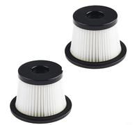 URPIZY Filtro de repuesto para aspiradora para Parkside PHSSA 20 Li A1, Lidl IAN 317699, filtros lavables y reutilizables (2 unidades)