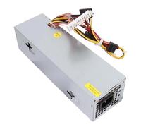 URPIZY Fuente de alimentación para Dell Optiplex 3010/390/790/960/990 SFF, 240 W, con tecnología activa PFC para modelos L240AS-00 H240ES-00, carcasa metálica, color plateado