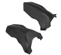 URPIZY Guardabarros de plástico para scooter eléctrico Kukirin G3, delantero o trasero, resistente al desgaste, antibarro y arena, dimensiones delanteras 63 x 214 x 163 mm, trasero 251 x 85 x 158 mm