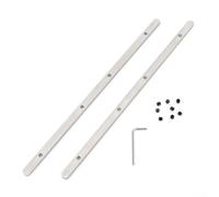 URPIZY Guide Rail Connector Set para Track Saw - 2 piezas con 8 tornillos hexagonales y 1 llave hexagonal para cortes largos y precisos