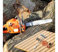 URPIZY Herramienta de extracción de volante de embrague para Stihl 340, 345, 346, 350, 351, 353, 445, 450, 455, 460, 502, 54 16-03 con llave de motosierra