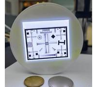 URPIZY Iluminación LED de suelo para microscopio con brillo ajustable mediante cable de mando a distancia, cristal resistente a arañazos de alta transparencia para imágenes claras y cómodo Beoba