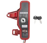 URPIZY Interruptor de encendido eléctrico con 2 llaves para motores Honda GX160/GX200/GX340/GX390, para generador y cortacésped, 1 unidad