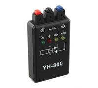 URPIZY Interruptor de proximidad fotoelectrónico PNP/NPN DC Sensores Detección de Errores Portátil Comprobador para Inductivo Capacitivo Magnético 93 x 60 x 23 mm Negro Profesionales Tecnología