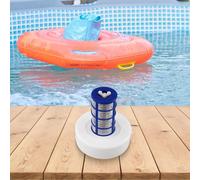 URPIZY Ionizador solar para piscinas y jacuzzis, purificador de agua sin productos químicos para todo tipo de piscinas (160 x 150 mm)