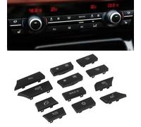 URPIZY Juego de 12 botones de cambio de A/C para BMW 5 Series F07/F10/F11, 6 Series F06/F12/F13, serie 7 F01/F02/F03/F04, número de modelo 61319313923