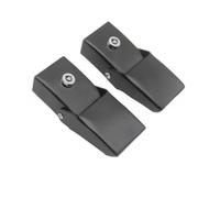 URPIZY Juego de 2 cierres para capó JK/JL/JT para Jeep Wrangler con mecanismo de seguridad resistente, fácil de instalar sin herramientas especiales, apto para modelos de 10ª generación