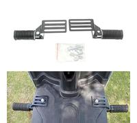 URPIZY Juego de 2 estribos delanteros plegables antideslizantes para la mayoría de motocicletas y vehículos eléctricos