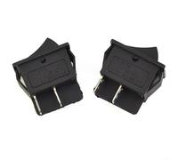 URPIZY Juego de 2 interruptores basculantes para control de pedal de pie, compatible con coches eléctricos infantiles de 6 V y 12 V, repuesto para pedal de gas con conector hembra de 2 pines